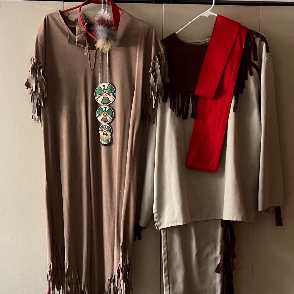 Indian Costumes ~ Woman & Man